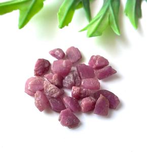 Natural Ruby Rough Gemstone Pink Red Corundum <b>Crystal</b> July Birthstone <b>Raw</b> Stone For Jewelry Making Wholesale Bulk - Product Image 6