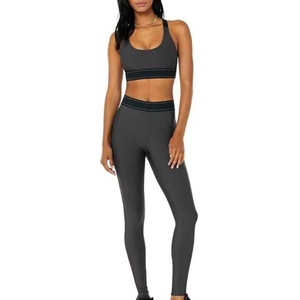 Ensemble de yoga pour femmes, haut de sport élégant, vêtements de sport décontractés pour femmes, vêtements d'entraînement, yoga, prix bas, vente en gros - Product Image 5