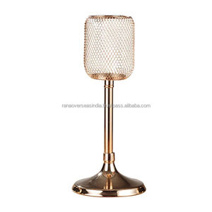Bougeoirs luxueux en maille avec de superbes designs Décoration de maison de Noël et centres de table de fête pour événements de mariage - Product Image 5