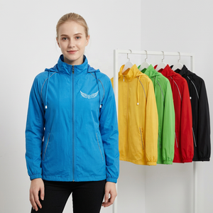 Men's Solid Color Windproof Polyester <b>Racer</b> <b>Jacket</b> Stand Collar Zipper Front Sporty Style Autumn Wear - Product Image 4