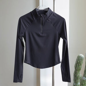 In Stock 8 Colors High Collar Button Competition Women <b>Equestrian</b> Base Layer Short Sleeve Shirts Mash Apparel Horse Riding Tops - Product Image 4