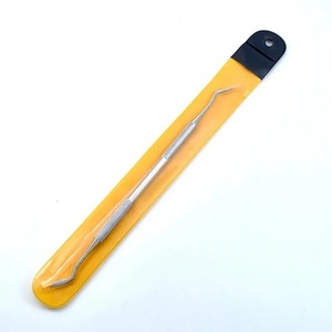 1pc Ergonomic Manual Stainless Steel Dentist <b>Clean</b> Tools Dental Mirror Double Probe Tweezers Tooth Cleaner Probe <b>Scraper</b> Pick - Product Image 5