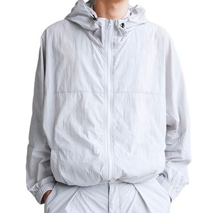 Ensemble de survêtement léger coupe-vent à capuche pour homme, manches longues, couleur unie, décontracté, respirant, 100 % polyester, pour le printemps, coupe classique - Product Image 6