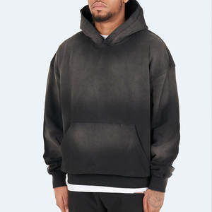 Wholesale <b>Plain</b> High Quality Heavyweight Fleece <b>Hoodies</b> Best Selling Customized New Fashion <b>Men</b> Hoodie - Product Image 1