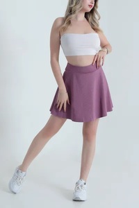 Jupes crayon taille haute pour femmes 2026, tricotées, style été-automne, imprimées, 100 % coton, durables, respirantes, simples, mignonnes avec nœud - Product Image 4