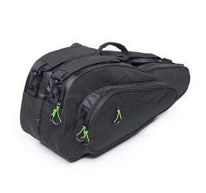 Bolsa de Tenis 2026, Impermeable, de Nailon, Gran Capacidad, Mochila Deportiva con Cierre de Cremallera y Detalles Verdes - Product Image 6
