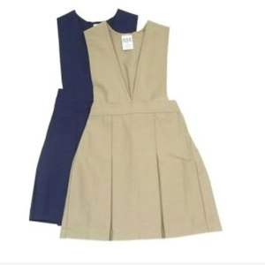 Uniformes Escolares de Algodón Duradero Personalizados, Vestido de Diseño para Niñas, Falda sin Mangas, Logotipo Personalizado, Talla Personalizada, Todas las Temporadas - Product Image 1