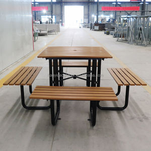 Banco de Parque Personalizado de Alta Calidad para Exteriores, Ideal para Picnic, Jardín Público, Playa o Plaza, Fabricado por <span class=keywords><strong>HYD</strong></span> - Product Image 3