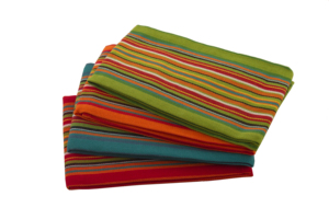 Abstract Cotton Kitchen <b>Towels</b> Rectangle Woven Eco-Friendly Quick-Dry Multicolor Teal <b>Red</b> Green Orange Machine Wash - Product Image 2