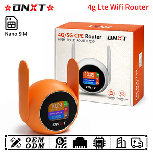Dnxt 4g Lte Wifi Router 2.4ghz 300mbps Wifi 6 Router Mini Wifi Lte Cat4 4g <b>Modem</b> Lcd Usb Type-C 4g Lte Usb <b>Modem</b> Home Use - Product Image 1