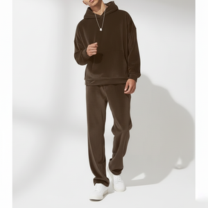 Trajes Deportivos de Algodón 100% Estampados de Alta Calidad, Hechos a Medida, para Hombre, Otoño-Invierno, con Logotipo Personalizado - Product Image 4