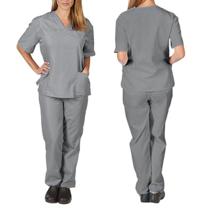 Top Quality <b>Nurses</b> Hospital Uniforms Nursing Best-selling Breathable Scrubs Suit Uniforms Scrub Sets - Product Image 6