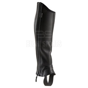 Good Quality <b>Half</b> Leather <b>Chaps</b> Classic Style <b>Half</b> Leather <b>Chaps</b> Featuring Secure Fit And Durable Construction - Product Image 2