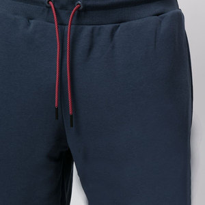 <b>Men's</b> Premium Casual Jogger Pants | Navy <b>Red</b> Contrast Performance Tracksuit Bottoms | Urban Athletic Gym Training Sweatpants - Product Image 6