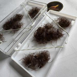 Extensions de cils Ultra Speed Pro Made Lashes, bouquets de volume préfabriqués à base pointue, courbures C CC D DD, en cachemire, 1000 bouquets Promade - Product Image 5