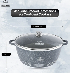 Olla de Cocina Antiadherente con Revestimiento de Granito Multicapa - Product Image 4