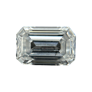 Diamant émeraude cultivé en laboratoire HPHT CVD, synthétique, naturel, certifié IGI GIA, 3 carats, qualité D VVS, vente en gros - Product Image 1