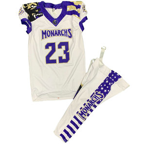 Custom Sublimated American Football Uniform Sets Wholesale Breathable Team Wear Football Jersey and <b>Pants</b> for Youth Adult <b>Men</b> - Product Image 2