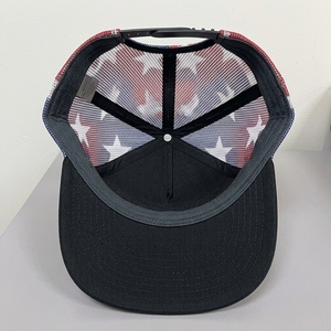Gorra Trucker OEM Personalizada de 5 Paneles, Malla Precurvada, Gorra de Béisbol con Bordado Plano, Imagen de Marca Privada, Proveedor Mayorista - Product Image 4