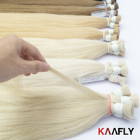 Bundle de cheveux humains super longs et droits, Superbes cheveux blonds naturels pour femmes, vente en gros