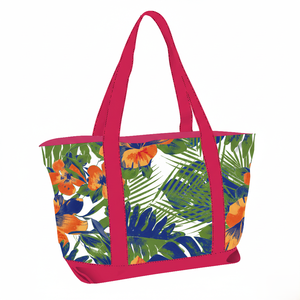 Bolsa de Mano Multiusos de Algodón, Bolsa de Hombro de Tela Resistente para Compras, Oficina, Playa y Uso Diario - Product Image 2