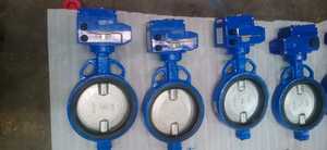 วาล์วผีเสื้อแบบมอเตอร์ C-Way DN200 PN16 230V แบบเปิด-ปิด ตัวเรือน DI พร้อมจานวาล์ว CF8 สำหรับโรงงานบำบัดน้ำ - Product Image 3