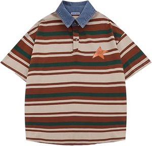 เสื้อยืดแขนสั้นคอกลมโอเวอร์ไซส์สีชมพูสำหรับผู้ชาย ยี่ห้อเอลเฟริค อีเดน พิมพ์ลายสกรีน ผลิตจากโพลีเอสเตอร์/คอตตอน เป็นมิตรต่อสิ่งแวดล้อม - Product Image 5