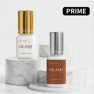 กาวต่อขนตาแห้งเร็วพิเศษ OLASH 0.5-1 วินาที สำหรับมืออาชีพ ติดทนนาน 7-8 สัปดาห์ กาวติดขนตาแบบฉลากส่วนตัว รุ่น PRIME - Product Image 1