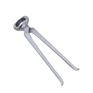 Professional Veterinary Horse Hoof Half Round Nipper Reusable Stainless Steel Durable Premium Quality Farrier Tool for Equine - Product Image 2