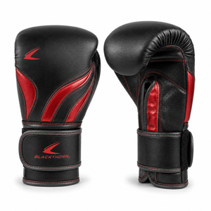ถุงมือชกมวย MMA สำหรับผู้ใหญ่ แบบสั่งทำพิเศษ สำหรับฝึกซ้อม คิกบ็อกซิ่ง มวยไทย ออกกำลังกาย สายรัดกว้าง 4 นิ้ว ซับเหงื่อได้ดี ผลิตจาก PU+ฟองน้ำ พร้อมแถบตีนตุ๊กแก - Product Image 2