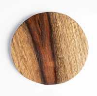 Sous-verres ronds en MDF faits à la main, épaisseur 10 mm, taille personnalisée, pour la maison, l'hôtel, le restaurant, les mariages et les fêtes