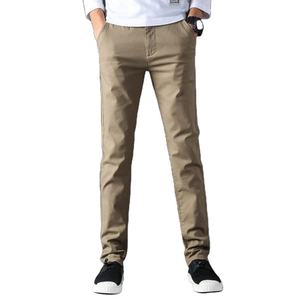 กางเกงชิโน่แฟชั่นสุดพิเศษสำหรับผู้ชาย สไตล์ลำลอง ซิปหน้า ขายดี ราคาถูก ขายส่ง สำหรับส่งออก - Product Image 1