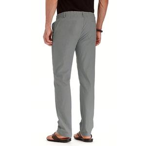 Pantalones informales finos de verano personalizados OEM para hombre, pantalones deportivos holgados de primavera nuevos de secado rápido, pantalones de tendencia ligeros para hombre - Product Image 6