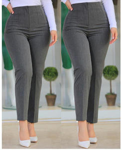 HANO 2024 Pantalon Cargo Décontracté en Toile Respirante pour Femme, Taille Mi-Haute Élastique, à Lacets, Non Tissé, Coupe Droite, Imperméable, ODM - Product Image 6