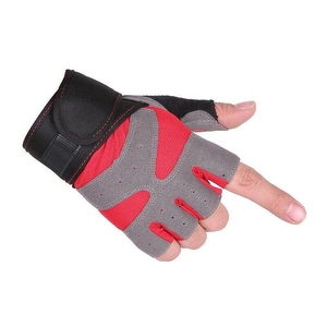 Gants de musculation professionnels pour la salle de sport, gants demi-doigts avec sangle de maintien du poignet, gants d'entraînement fitness pour hommes - Product Image 2