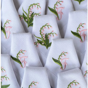 Romantic Valentine's Day <b>Linen</b> Napkins <b>Table</b> Decor for Love Celebrations - Product Image 5