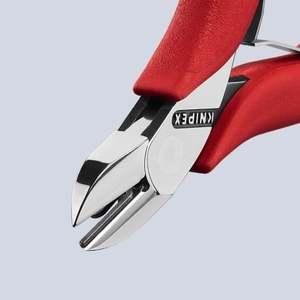 KNIPEX 77 11 115 Alicates de Corte Diagonal para Electrónica de 4.5 Pulgadas, Alicates de Corte Lateral de Precisión para Reparación de Cables Finos - Product Image 4