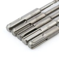 Ensemble d'outils de forets pour marteau perforateur rotatif SDS Plus dans une boîte à outils en plastique pour le béton de haute qualité