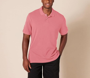 Camiseta Polo de Punto Personalizada de Alta Calidad para Hombre, Manga Corta, Color Liso, Informal, de Golf, de Algodón, Tallas Grandes - Product Image 1