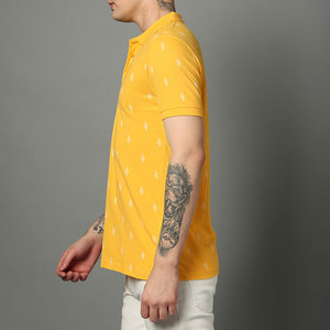 เสื้อโปโลชายแบบใหม่สั่งทำพิเศษ คอปก แขนสั้น ผ้าฝ้ายถัก 100% สีตามสั่ง เสื้อโปโลสไตล์สตรีทแวร์ - Product Image 5