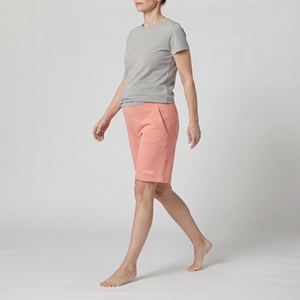 Women's High Waist Cotton Knit Shorts Breathable Summer Yoga Running Jogging Fitness Casual Regular Fit - Product Image 3