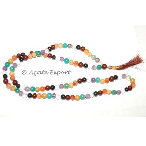 Seven Chakra Jap Mala cuentas curativas de chakra para la oración - Product Image 1