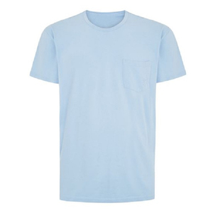 T-shirt uni pour homme, col rond, manches courtes, coupe ajustée, couleur et style personnalisés, taille ODM, t-shirt uni pour homme respirant - Product Image 2