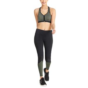 เสื้อชั้นในกีฬาแบบไร้ตะเข็บสำหรับผู้หญิง รับผลิตแบรนด์ส่วนตัว โพลีเอสเตอร์ผสมสแปนเด็กซ์ 220 GSM ระบายอากาศได้ดี รองรับการออกกำลังกาย - Product Image 2