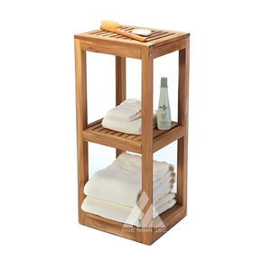 Estantes de muebles de madera de Acacia vietnamita, armario ecológico de 3 estantes, moderno, fácil de montar, sala de estar, comedor, Baño - Product Image 6