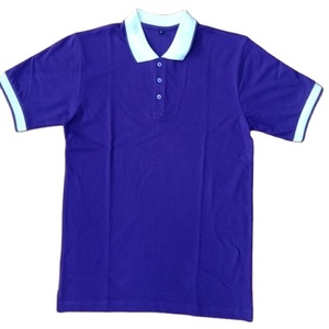 Polo en coton unisexe décontracté pour enfants, personnalisable avec logo brodé, uniforme scolaire, haute qualité, compatible détection par aiguille, OEM - Product Image 3