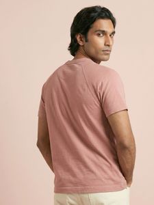 T-shirt classique pour homme, bleu, col rond, manches courtes, coupe classique, décontracté, en coton, pour tous les jours, la gym, les voyages et les sorties - Product Image 4