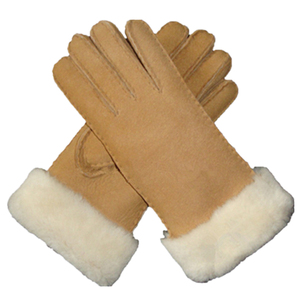 Guantes de lana para mujer con puños de lana para invierno |   Guantes Térmicos de Punto Suaves y Cálidos con Detección Táctil para Deportes al Aire Libre y Uso Diario - Product Image 3