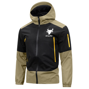 Chaqueta de Senderismo con Capucha para Hombre, Aislada con Poliéster, Resistente al Viento, Térmica, para Trekking, Camping y Viajes - Product Image 3