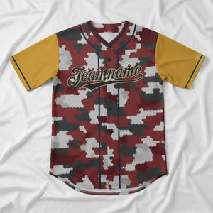 Maillots de baseball sublimés personnalisés, respirants, légers, uniformes sur mesure, conception gratuite, unisexe, t-shirts anti-humidité - Product Image 1